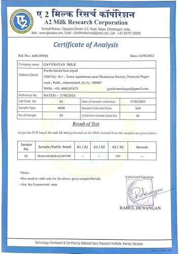 Image of Gavyratan Pathmeda A2 Desi Cow Bilona Ghee - Natural Flavour, Bi-Directionally Churned, Traditional Vedic Process, High Smoke Point, Made by Rural Communities (80ML)