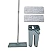 AquaLaser Easy Flat Mop - Seau Auto Nettoyant à double compartiment avec Balai à tête pivotante et 2 lingettes Microfibre