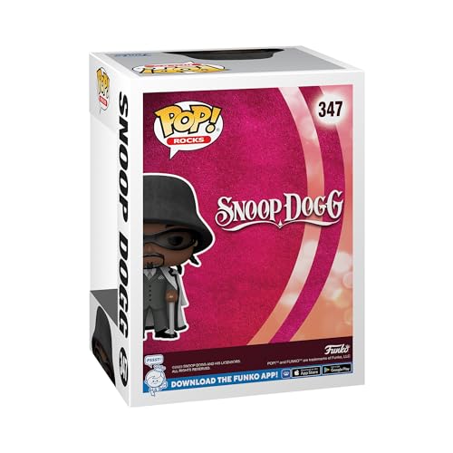 Funko Pop Rocks: Snoop Dogg – (BET 2002) – Texture Velours – Exclusivité Amazon – Figurine en Vinyle à Collectionner – Idée de Cadeau – Produits Officiels – Jouets pour les Enfants et Adultes - Les Beatles, Paul McCartney, John Lennon, RIngo Starr, George Harrison Funko Pop Rocks: Snoop Dogg - (BET 2002) - Texture Velours - Exclusivité Amazon - Figurine en Vinyle à Collectionner - Idée de Cadeau - Produits Officiels - Jouets pour les Enfants et Adultes – Image 4