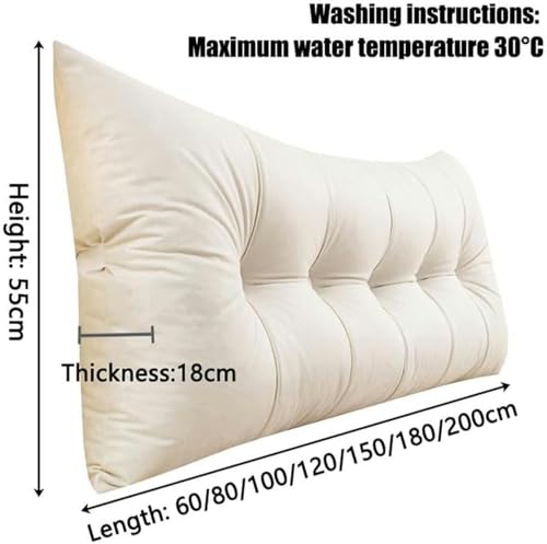 Coussin de tête de lit haut de gamme et doux pour le dossier - 7