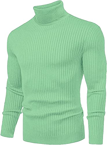 Image of NORTHWIND Men's High Turtle Neck Cotton T-Shirt