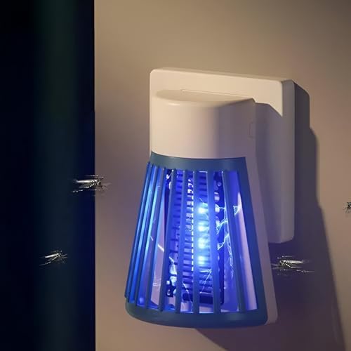 Kit Com 2 Luminárias Mata Mosquito, Repelente Elétrico, Luz UV, A...