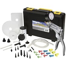 Mityvac MV8500 Silverline Elite Automotive Brake/Clutch Bleeding, Diesel Fuel Priming and Vacuum/Pressure Testing Kit, Ergonomic Design, Zinc-aluminum Die Cast, MV8510 Pump, 4.5oz Fluid Reservoir
