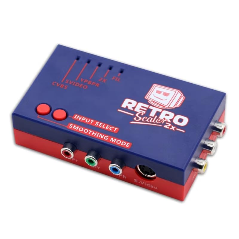 まめ RetroScaler2x HDMIコンバーター 動作確認済 Amazon | zmart RetroScaler2x AV から HDMI 対応コンバーターおよび