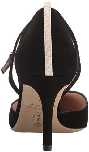 Sarah Jessica Parker SJP Women's Phoebe Pointed Toe D'Orsay Ankle Strap Dress Pump, Black, 37.5 EU/7 B US | Image 2