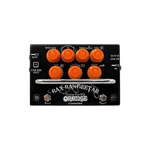 Amazon | ORANGE BAX Bangeetar Guitar Pre-EQ Pedal プリアンプ