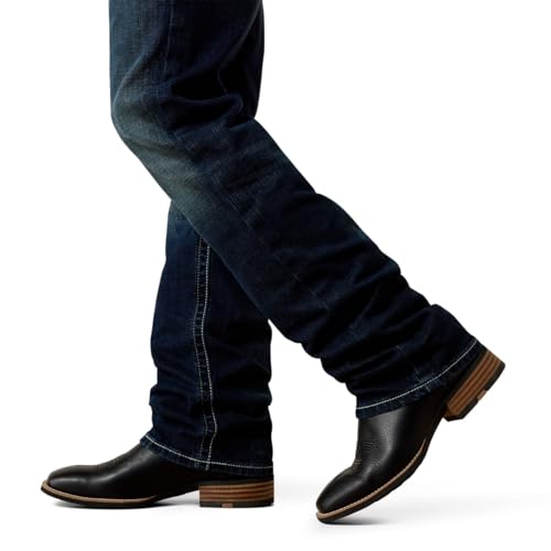 Image of Ariat Men's M5 Slim Stretch Coltrane Stackable Straight Leg Jean