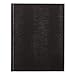 Blueline Executive Journal, 11 x 8.5 inches, Black, 150 Pages (A10.81)