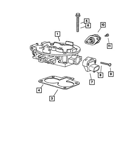 MOPAR 4874373AB Fuel Injection Idle Air Control Valve