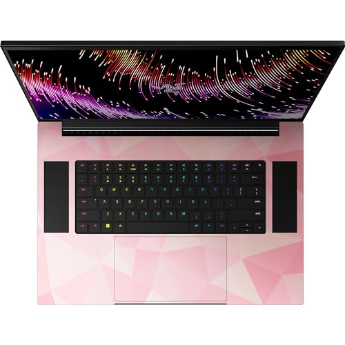 Image of Razer Skin Vinyl Laptop Full Wrap: Razer Blade 18 (2023) - Premium 3M Cast Vinyl - Scratch Protection - Unique Designs & Finishes - Easy Application - Geometric Quartz