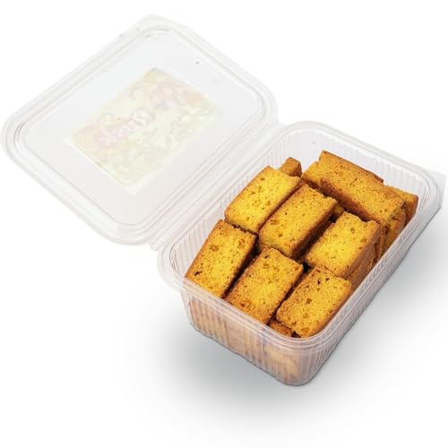 Image of Panchhi Rusk Biscuits 345 Gram Crispy & Buttery Toast Made with Refined Wheat Flour Amul Butter Milk Solids Cardamom, Custard Powder Perfect Tea Time Snack with Light Sweet Flavor (6 Month Shelf Life)