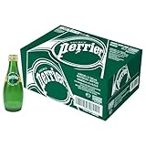 Perrier Sparkling Mineral Water 330ml (Pack of 24) - Carbonated, Zero Calories, 100% Natural, Refreshing, Ideal Mixer