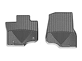 WeatherTech All-Weather Floor Mats for Ford F-150 Lightning, F-150-1st Row (W345), Black
