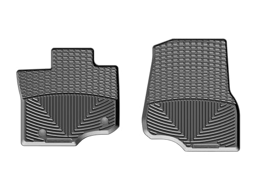WeatherTech All-Weather Floor Mats for Ford F-150 Lightning, F-150-1st Row (W345), Black