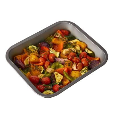 Lakeland Small Roasting Tin Coil-Coated Non-Stick 30 cm x 26 cm cm Dishwasher Safe