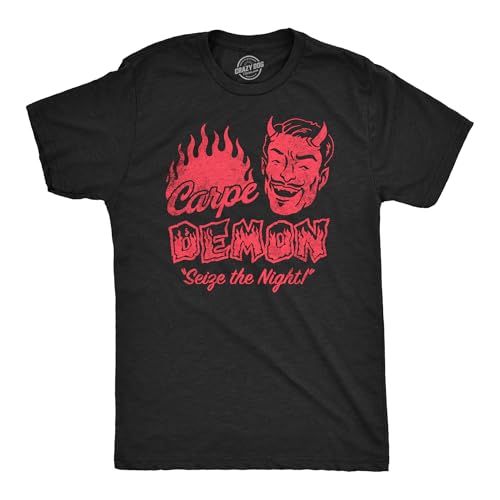 T-shirt homme Carpe Demon : fini les looks ennuyeux avec ce haut graphique d'Halloween unique
