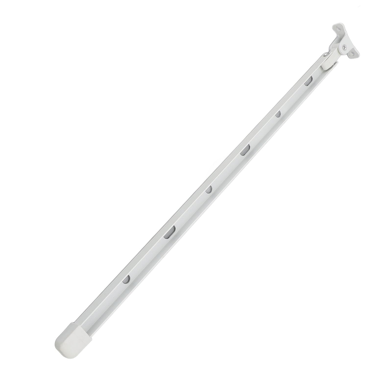 Manueller Gewächshaus-Fensteröffner, Automatischer Dachentlüftungsöffner, Aluminium-Gewächshausfenster-Unterstützung für die Meisten Gewächshäuser mit Abgerundeten Ecken, 39,9 Cm (Weiß)