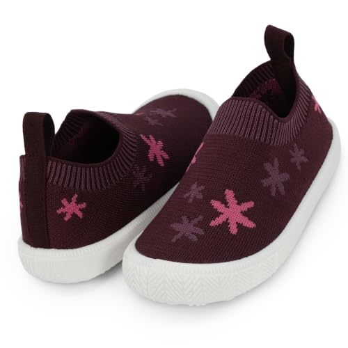 Image of JAN & JUL Slip-on Knit Shoes, Machine Washable and Lightweight Sneakers for Toddler Boys and Girls