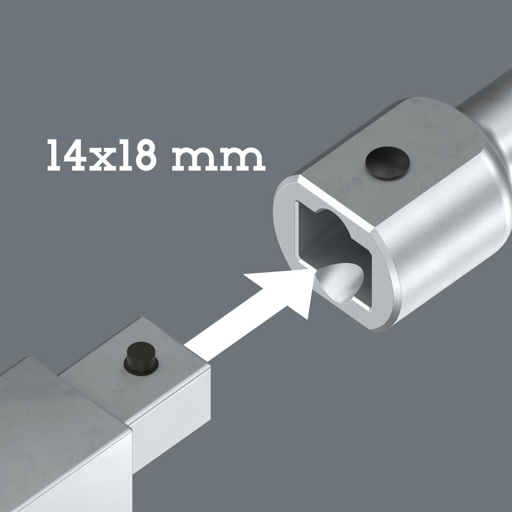 9999 Actionneur X-Power pour outils interchangeables, 14x18 mm, 14x18 x 600 mm