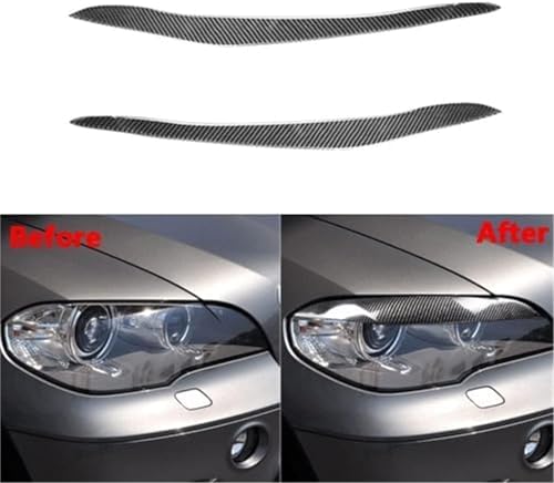 Sourcil de phare pour BMW X5 E70 2010-2012 en ABS