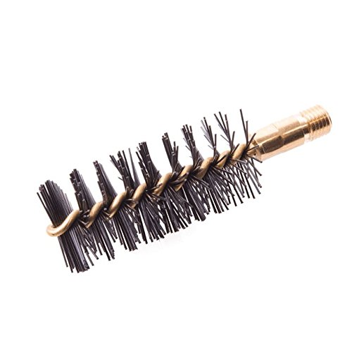 Break Through Gun Cleaning 12 Gauge Nylon Bristle Bore Brush BT-12GNBB, Black, 12 Ga