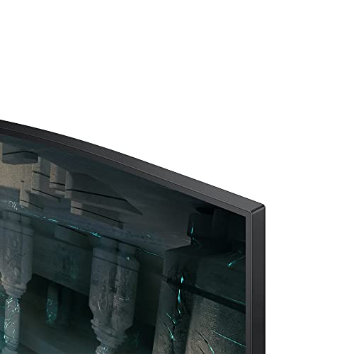 Samsung Odyssey G65B Smart Gaming Monitor S32BG650EU, 32 Zoll, VA-Panel, WQHD-Auflösung, AMD FreeSync Premium Pro, 1000R Bildschirmkrümmung, 1 ms (G/G) Reaktionszeit, Bildwiederholrate 240 Hz, Schwarz – Bild 8