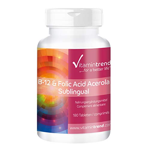 Las Cuatro Mejores VITAMINAS B12 SUBLINGUAL de 2021 Vitamina