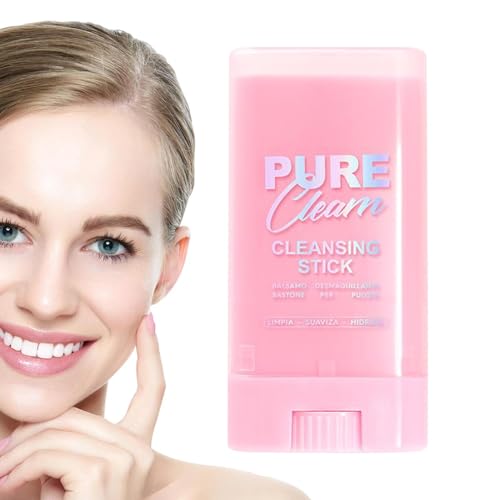 Stick De Borrador Del Desacuerdo De Maquillaje, Bálsamo De Limpieza Hidratante, Limpiador Facial Suave, Desmaquillante De Viajes, Limpiador Facial No Irritante, 11 G Para Todos Los Tipos De Piel