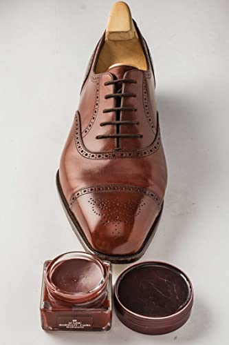 Image of Saphir Medaille d'Or Pommadier Cream 75ml - Natural Cream Leather Shoe Polish, Leather Conditioner for Boots, Handbags