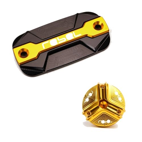 Bouchon réservoir liquide frein CNC pour virées et roadtrips en moto Rebel CMX 1100 500