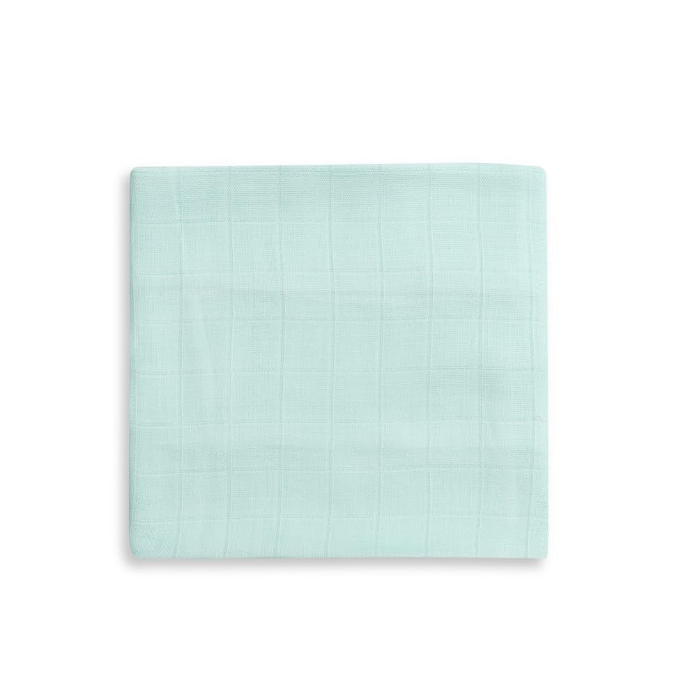 INTERBABY Set di 3 Mussole di Bambù MOON menta 55x70 cm per neonati