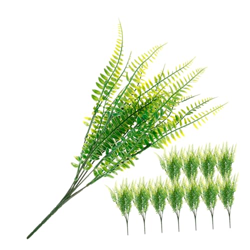 Holibanna 12Piezas Artificiales de Decoración Plantas Simuladas de Fotografía y Accesorios de Enseñanza Vibrante y Alta Simulación