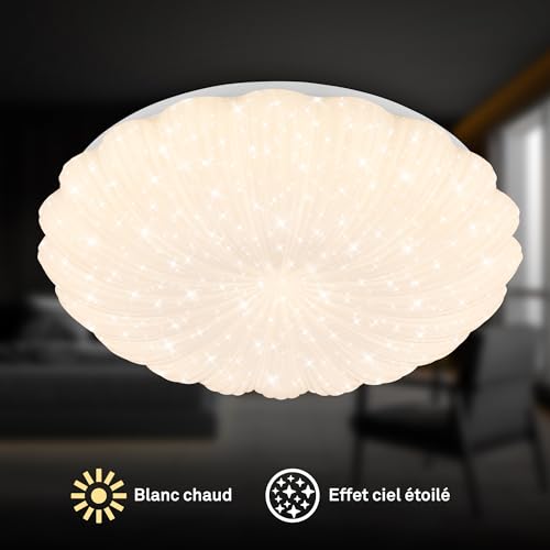 Plafonnier LED résolvant le manque de lumière douce