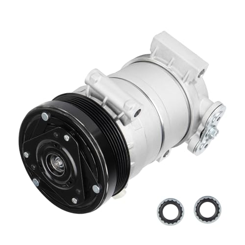AC Compressor with Clutch for Escalade 5.7L 1999 2000, Silverado 5.7 1995-1998, Suburban 1500 5.7L...