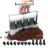 Kixolazr Pflanzwerkzeuge,Handgriff mit ergonomischem Design als Pflanzhilfe - Blocker Für Die Aussaat,für Salat Garten Hof Terrasse Balkon Rasen