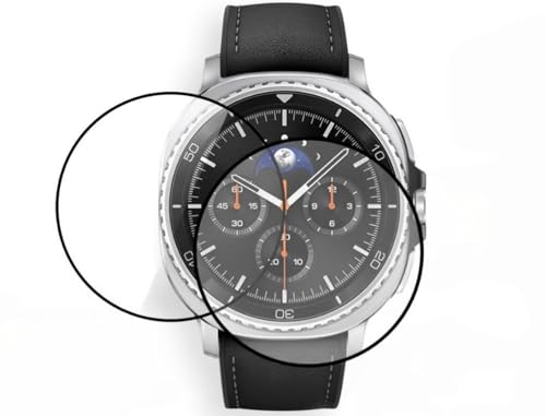 2 Pack | Displayschutz HD Schutzfolie Gehärtetes Glas Anti-Rep kompatibel mit Samsung Galaxy Watch 8 Ultra 47mm