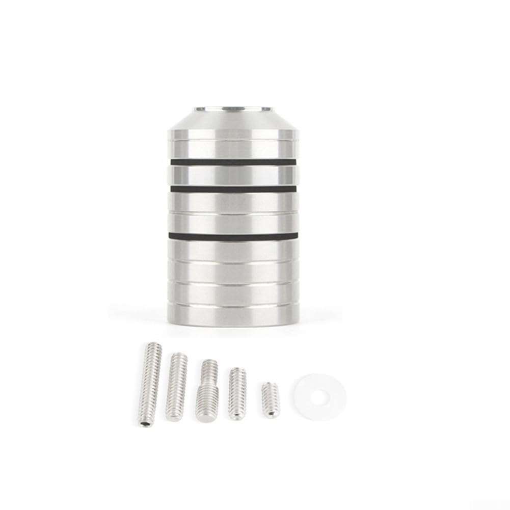 HOHOVYVY Stabiliser Stainless Steel Balance Weight Set 280 g with Spacers for Compound and Recurve Bows (Silver)