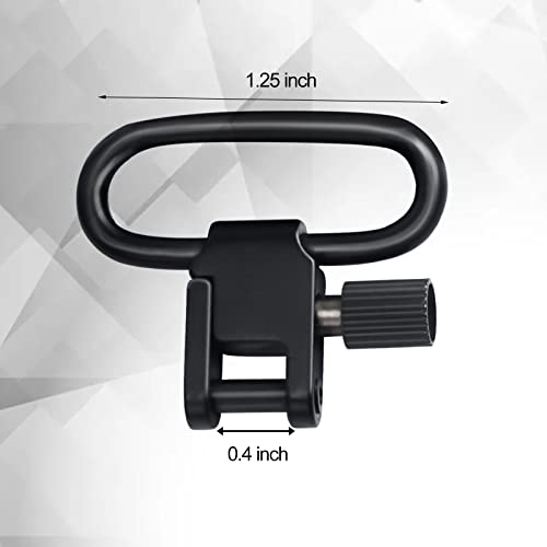 Image of Anovo Sling Swivel Studs Set, Wood Bolt Screw Studs Crossbow Sling Screw