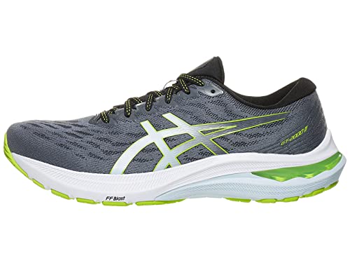 ASICS Men's GT-2000 11 Running Shoes, 12, Metropolis/Lime Zest