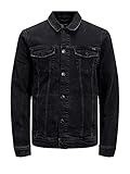 Jeansjacke in der Farbe Schwarz der dänischen Marke JACK & JONES Größe: Standard
