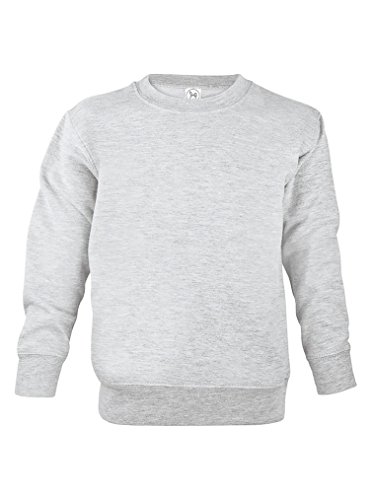 Toddler/Juvenile Crew Neck Sweatshirt (Ash) (4T)
