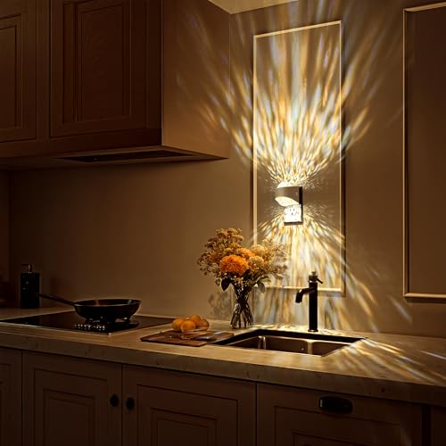 Image of Briignite Night Light, [4 Pack] Night Lights Plug into Wall, LED Projector Night Light, Soft White for Bedroom, Dimmable Brightness Dusk to Dawn Nightlight for Kids, Bathroom, Home Decor, Gaming Room