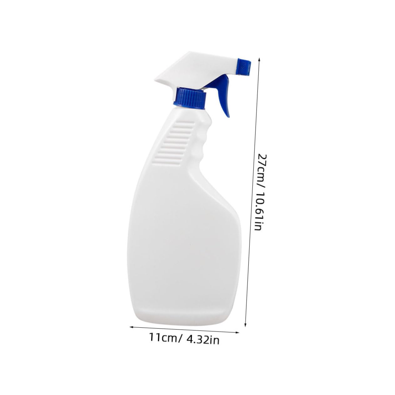 MAGICLULU Spray de Plástico Blanco de 500ml Paquete de 8 Botellas Diseño Ergonómico, Reutilizables para Limpieza para Uso Comercial y Doméstico