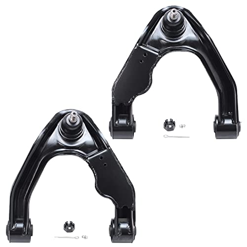 Image of Detroit Axle - 8PC Front Shock Absorber and Control Arm Suspension Kit Replacement for 2000-2004 Nissan Xterra 4WD