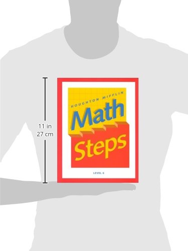 Math Steps: Student Edition Grade 6 2000: Level 6