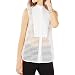 BCBGMAXAZRIA Women's Keleigh Sleeveless Button-Front Shirt