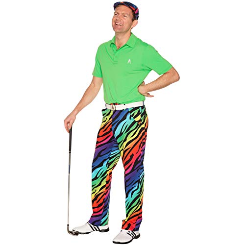 Image of Royal & Awesome Funny Golf Shirts for Men, Mens Golf Shirt, Crazy Golf Shirts for Men, Fun Golf Polos for Men, Mens Polo Golf
