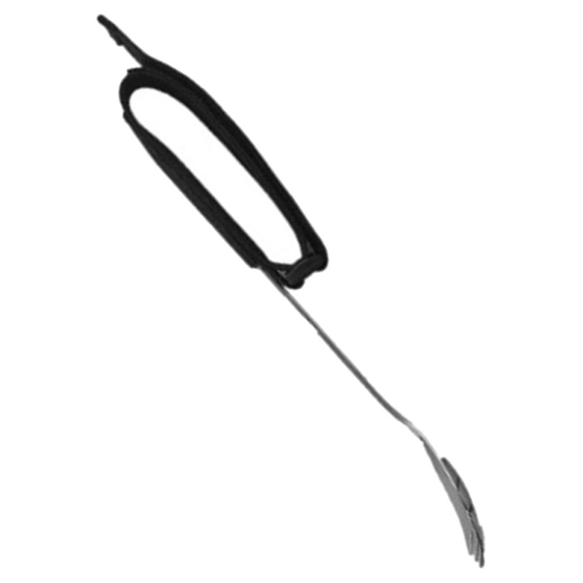 Artibetter Posate Adattive per Anziani Tremori Mano, Spork Anti-scivolo in Acciaio Inossidabile e Nylon, Utensili Ergonomici Facili da Impugnare per Pasti Autonomi