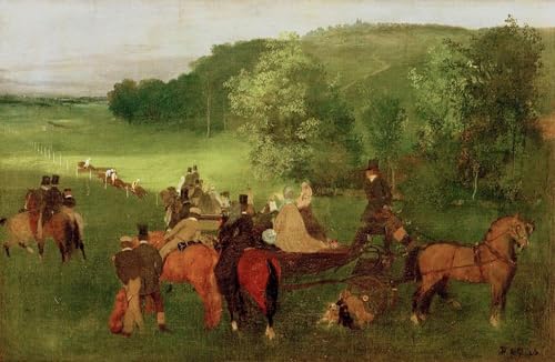 Tableau Toile Edgar Degas décoration murale salon affiche art 60x90cm