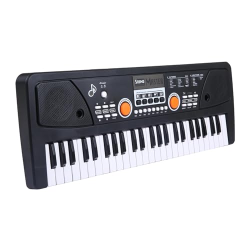Électronique clavier Piano Piano Électrique À Orgue Électronique USB, 49 Touches, Avec Microphone, Musique Numérique Noire, Instrument De Clavier Électronique - Les Beatles, Paul McCartney, John Lennon, RIngo Starr, George Harrison Électronique clavier Piano Piano Électrique À Orgue Électronique USB, 49 Touches, Avec Microphone, Musique Numérique Noire, Instrument De Clavier Électronique – Image 3